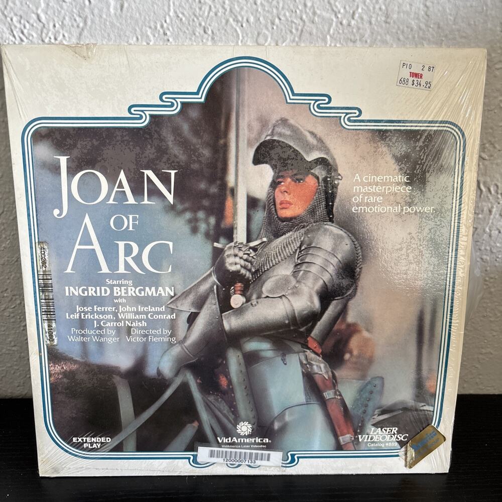 Joan Of Arc - Ingrid Bergman - Extended Play Laserdisc (1985)